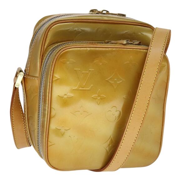 LOUIS VUITTON Monogram Vernis Wooster Shoulder Bag Gris M91036 - Picture 1 of 16